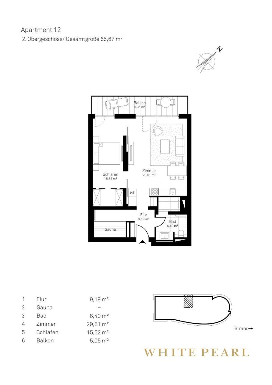 White Pearl Apartment 2.12 ทิมเมนดอร์เฟอร์ ชตรันด์ ภายนอก รูปภาพ